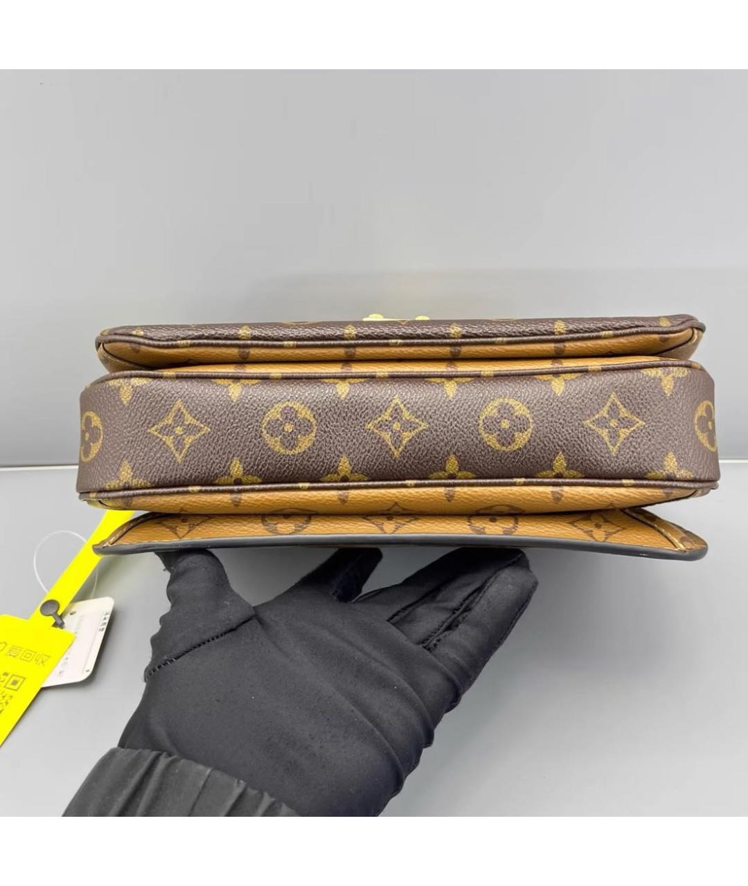 LOUIS VUITTON Коричневая сумка через плечо, фото 5