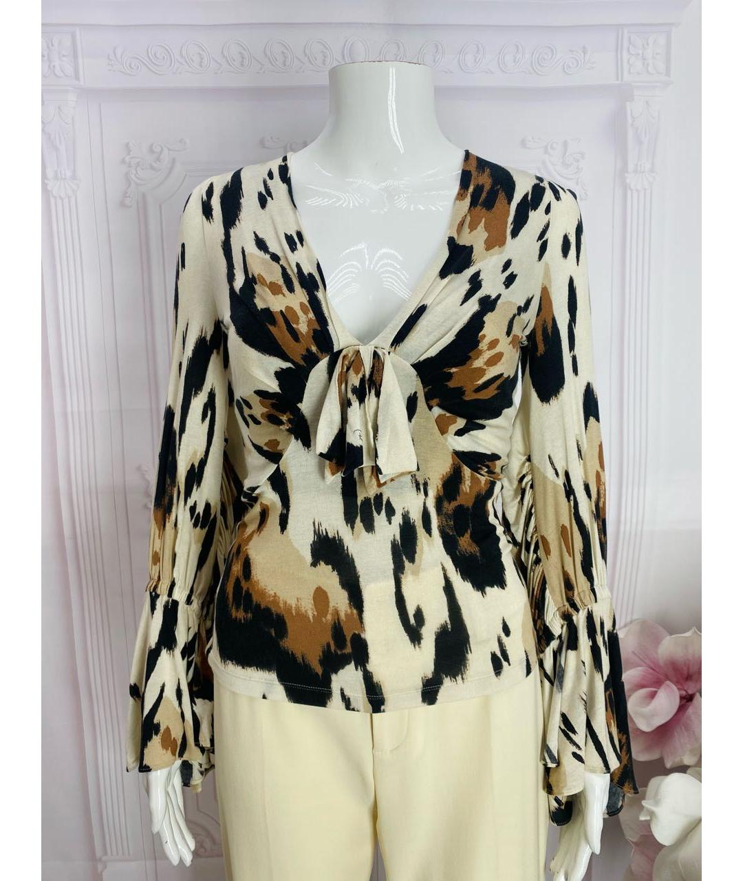 ROBERTO CAVALLI Мульти вискозная блузы, фото 5