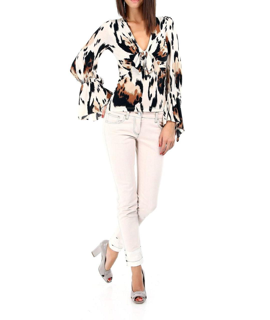 ROBERTO CAVALLI Мульти вискозная блузы, фото 8