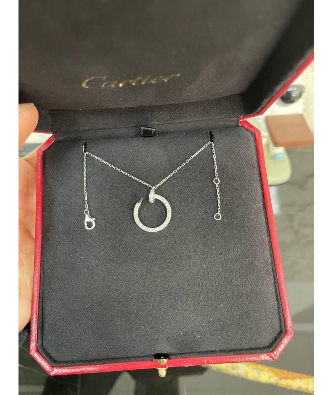CARTIER Серебряная подвеска из белого золота, фото 3