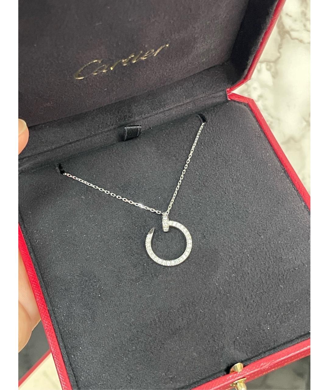 CARTIER Серебряная подвеска из белого золота, фото 9