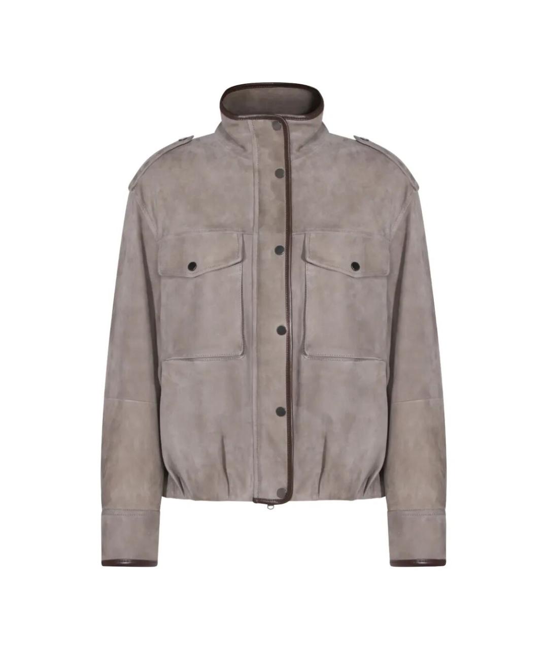 BRUNELLO CUCINELLI Мульти кожаная куртка, фото 1