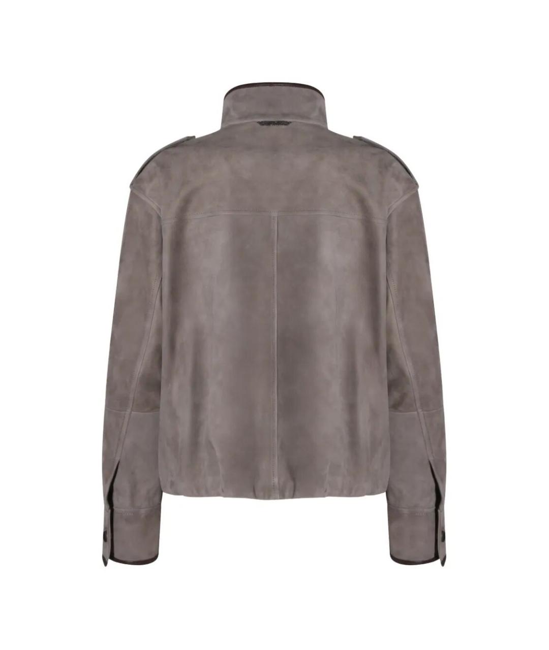 BRUNELLO CUCINELLI Мульти кожаная куртка, фото 2