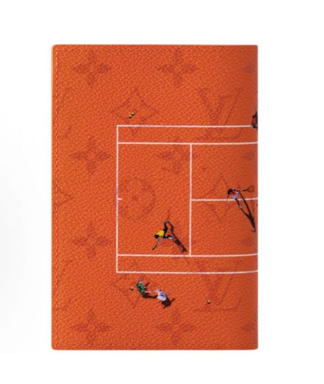 LOUIS VUITTON Оранжевый кошелек, фото 3