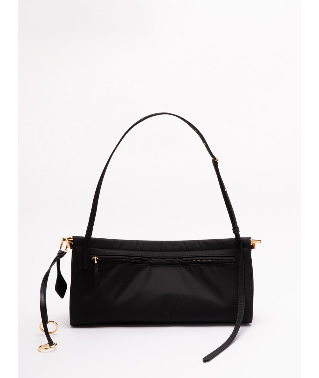ALAIA Черная синтетическая сумка через плечо, фото 2