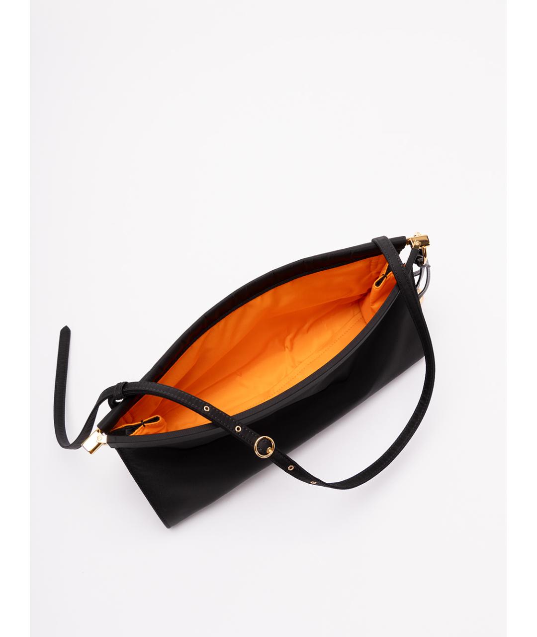 ALAIA Черная синтетическая сумка через плечо, фото 4