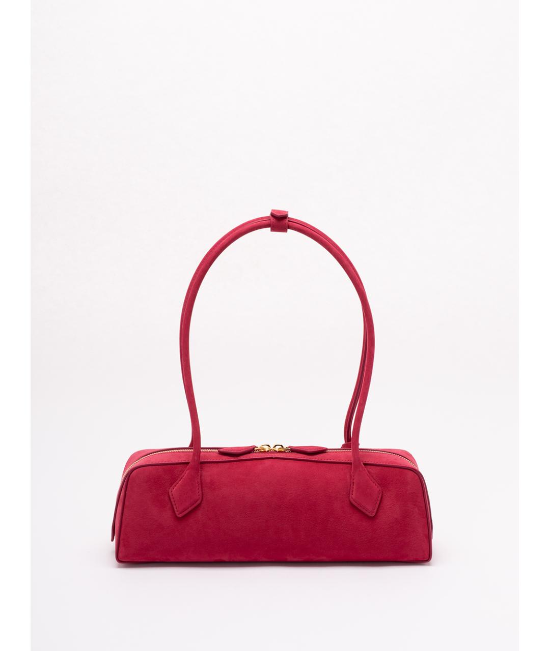 ALAIA Красная кожаная сумка через плечо, фото 2