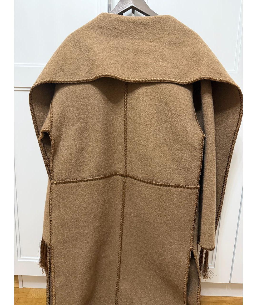 TOTEME Коричневое шерстяное пальто, фото 2