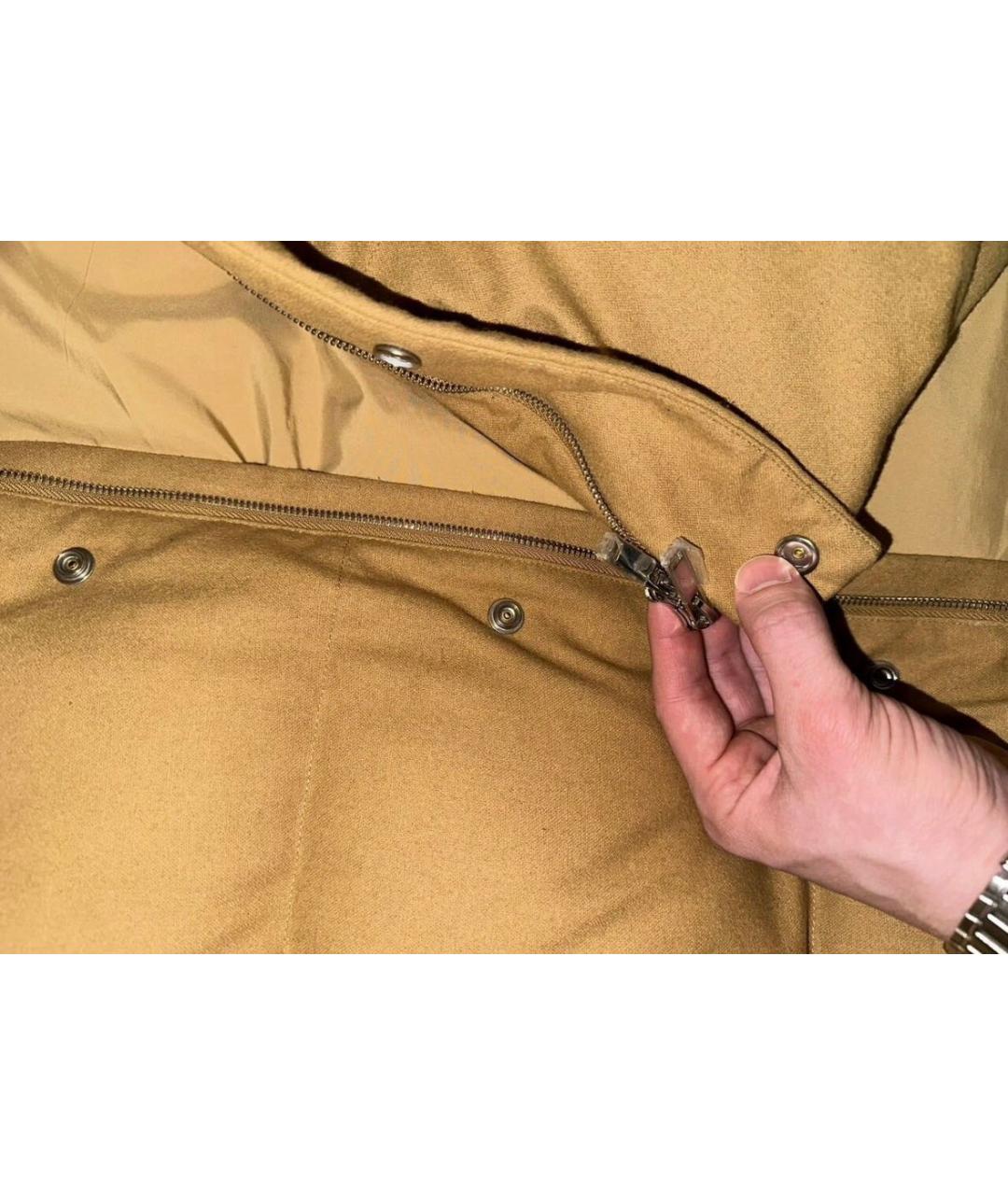 12 STOREEZ Горчичный шерстяной жилет, фото 4