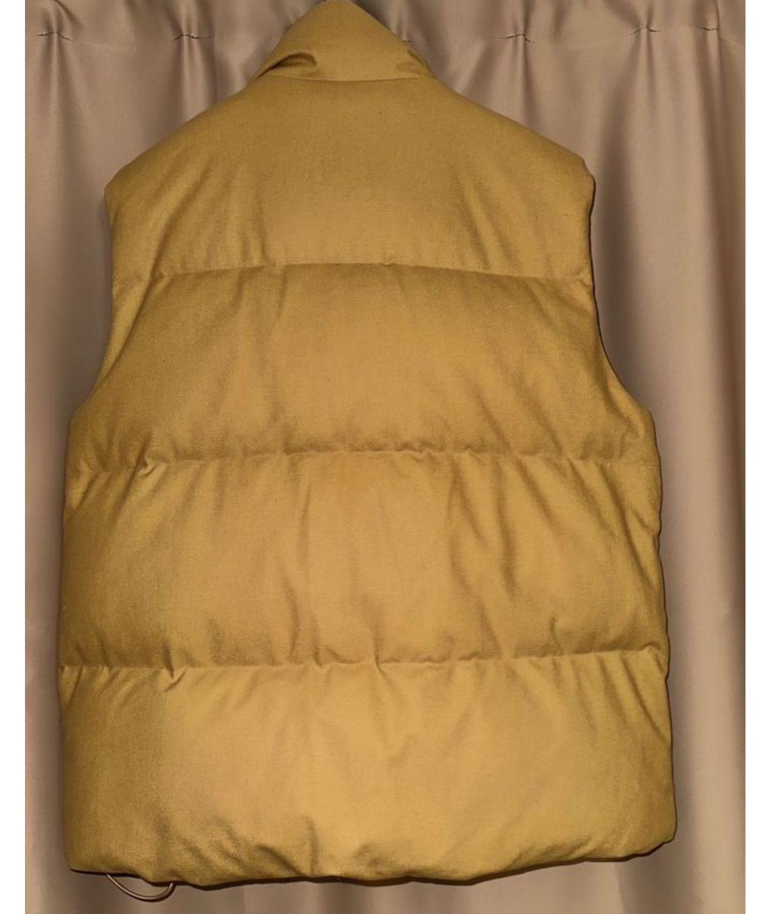 12 STOREEZ Горчичный шерстяной жилет, фото 2