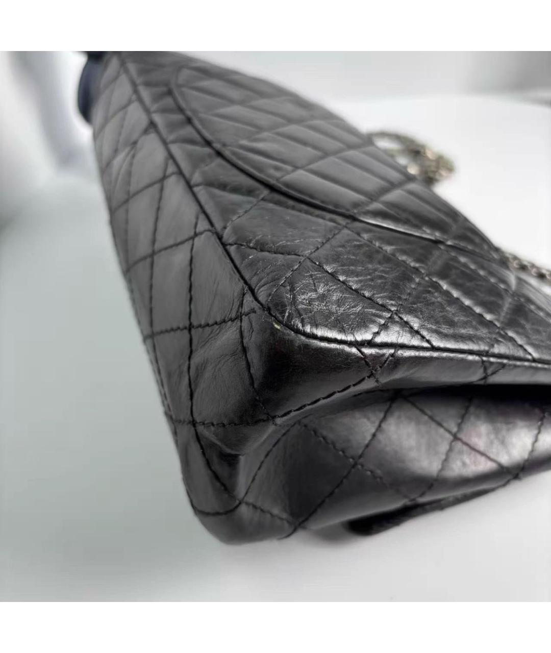 CHANEL Черная кожаная сумка через плечо, фото 7