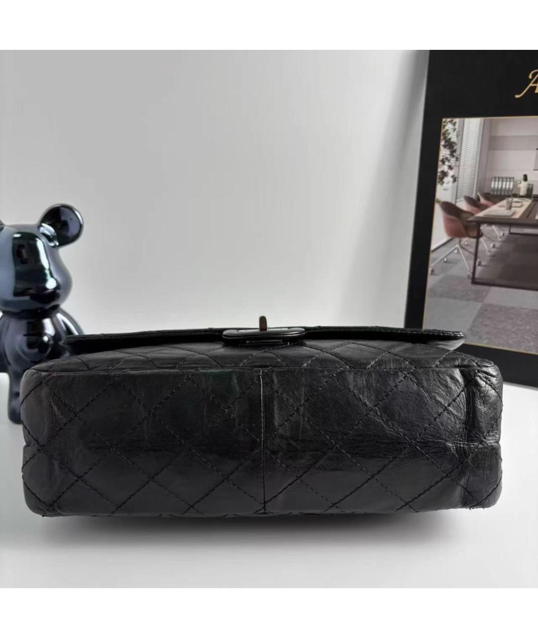 CHANEL Черная кожаная сумка через плечо, фото 5
