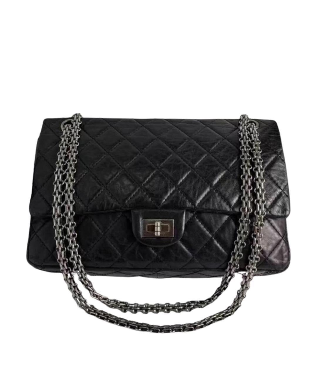 CHANEL Черная кожаная сумка через плечо, фото 1