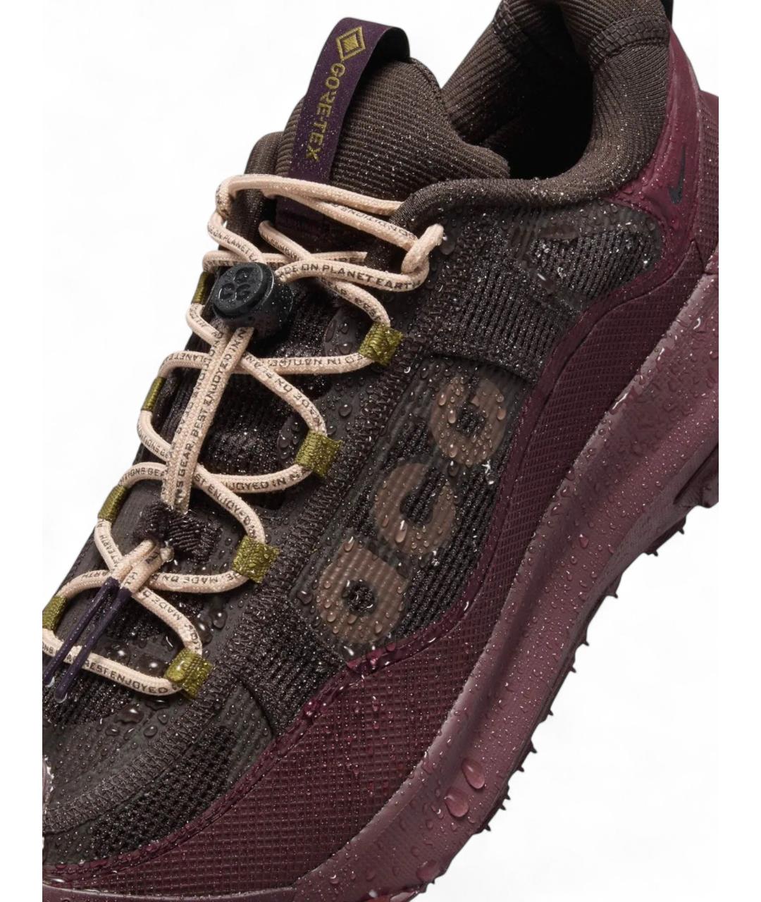 NIKE ACG Бордовые низкие кроссовки / кеды, фото 9