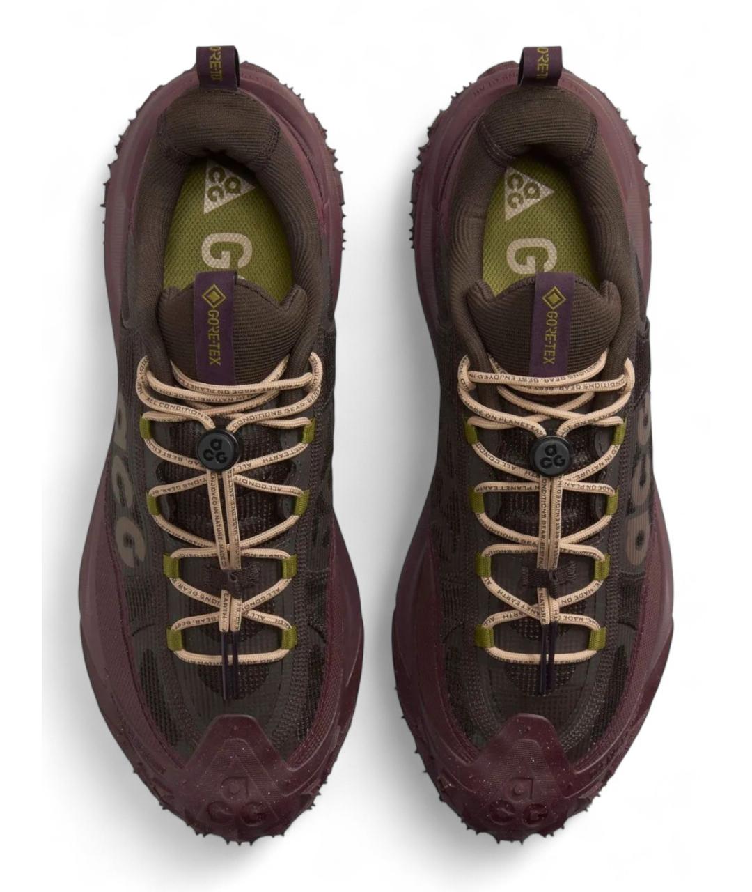 NIKE ACG Бордовые низкие кроссовки / кеды, фото 5