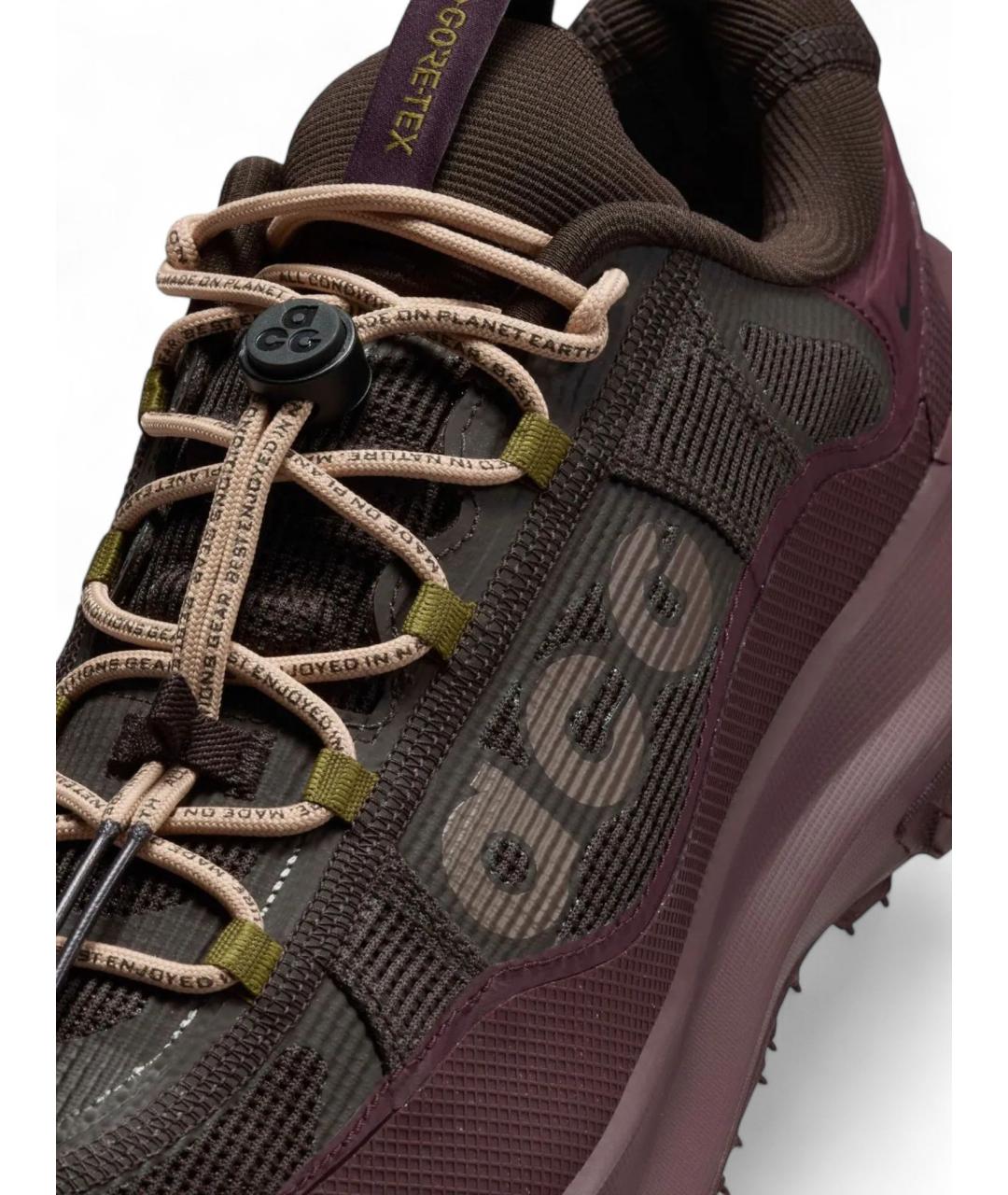 NIKE ACG Бордовые низкие кроссовки / кеды, фото 8