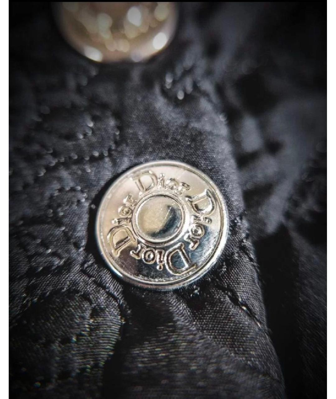 CHRISTIAN DIOR Черная полиэстеровая куртка, фото 5