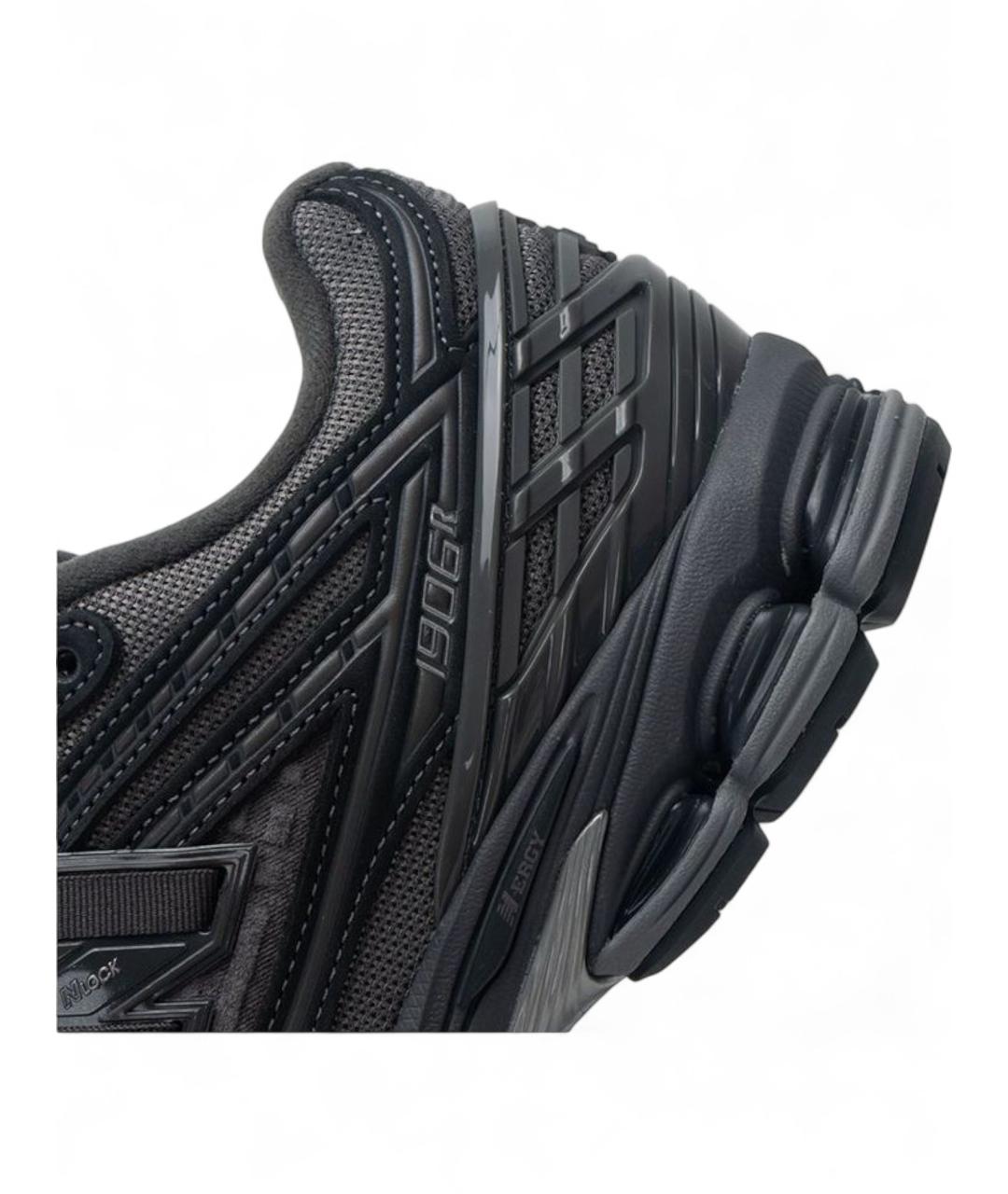 NEW BALANCE Антрацитовые текстильные низкие кроссовки / кеды, фото 6