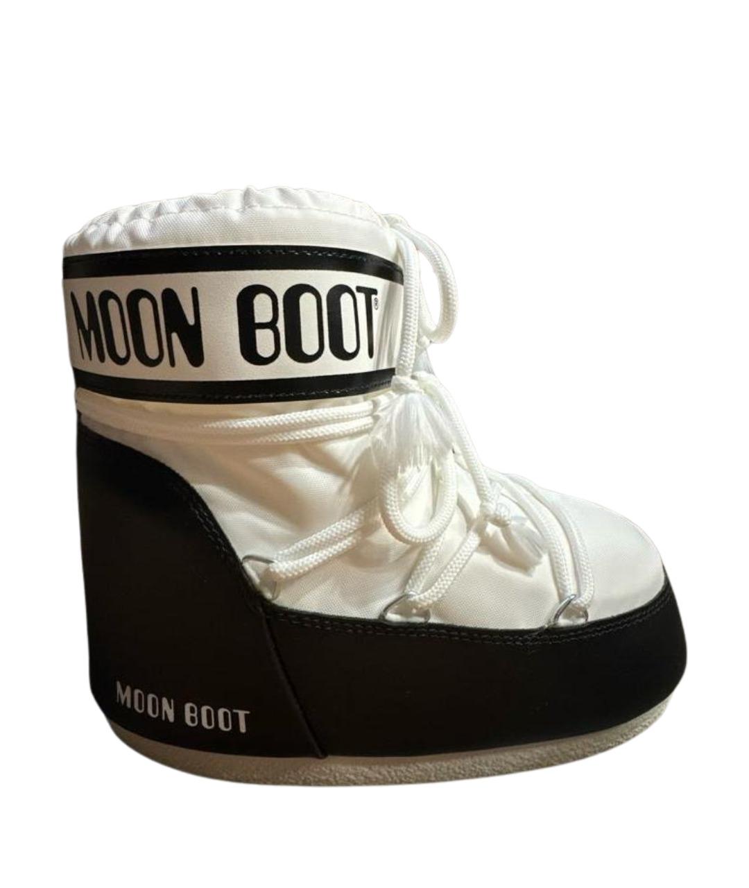 MOON BOOT Белые неопреновые ботинки, фото 1