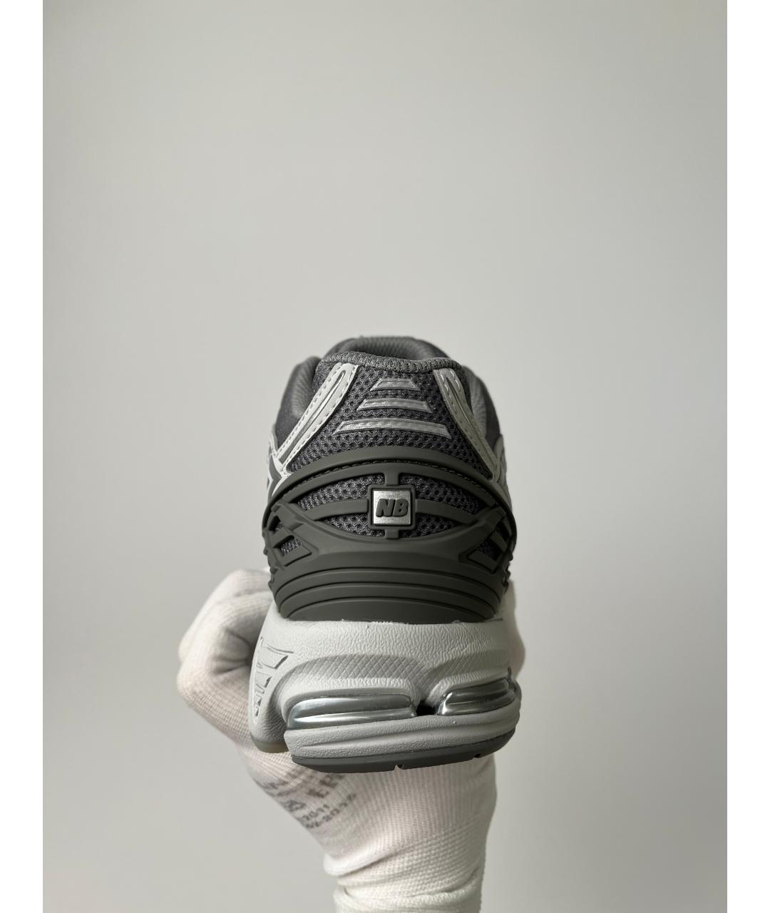 NEW BALANCE Серые текстильные низкие кроссовки / кеды, фото 7