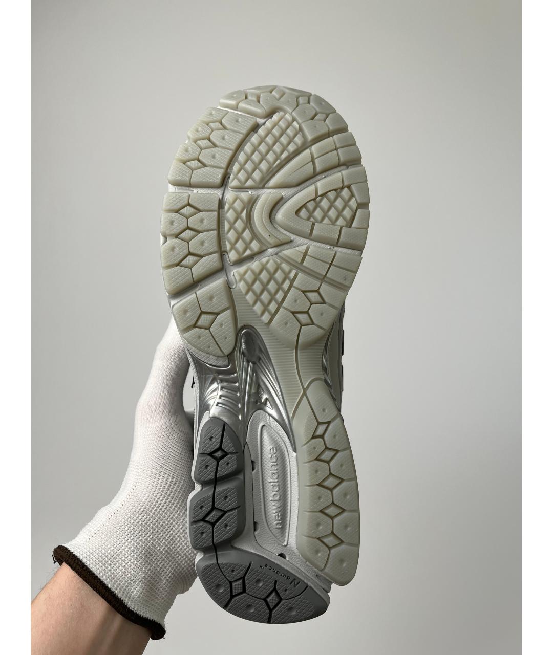 NEW BALANCE Серые текстильные низкие кроссовки / кеды, фото 8