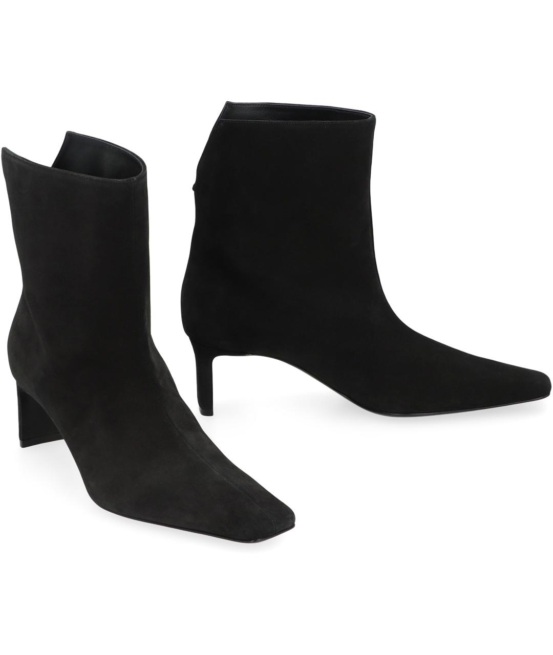 KHAITE Черные кожаные ботильоны, фото 3