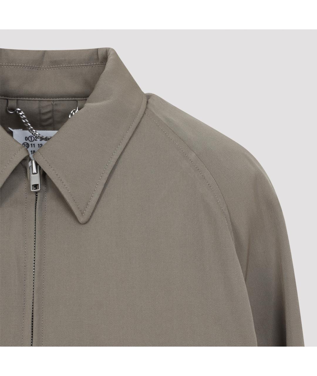 MAISON MARGIELA Бежевая шерстяная куртка, фото 5