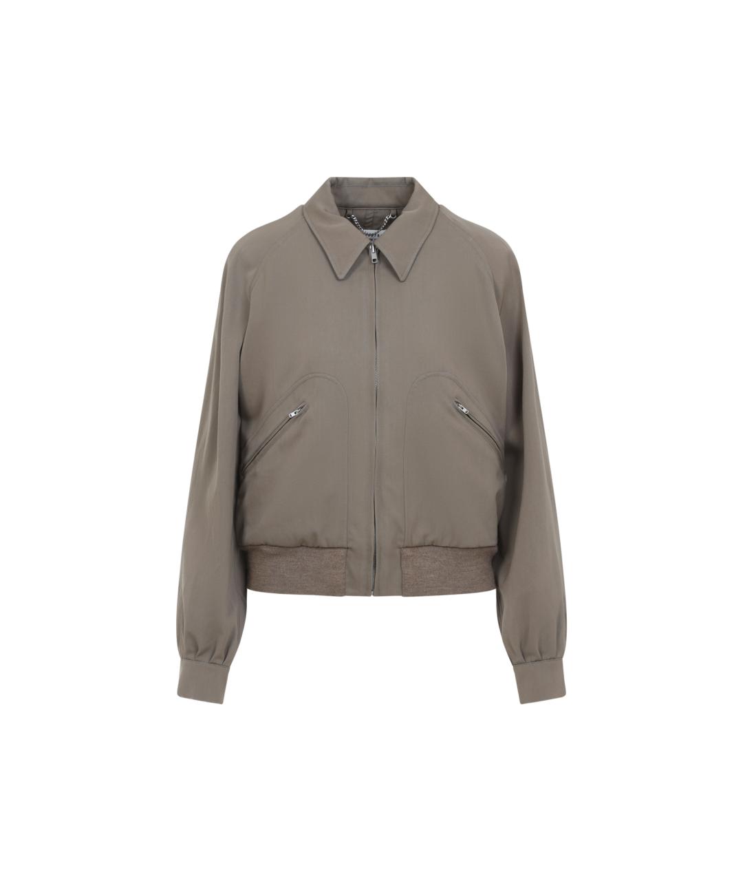 MAISON MARGIELA Бежевая шерстяная куртка, фото 1