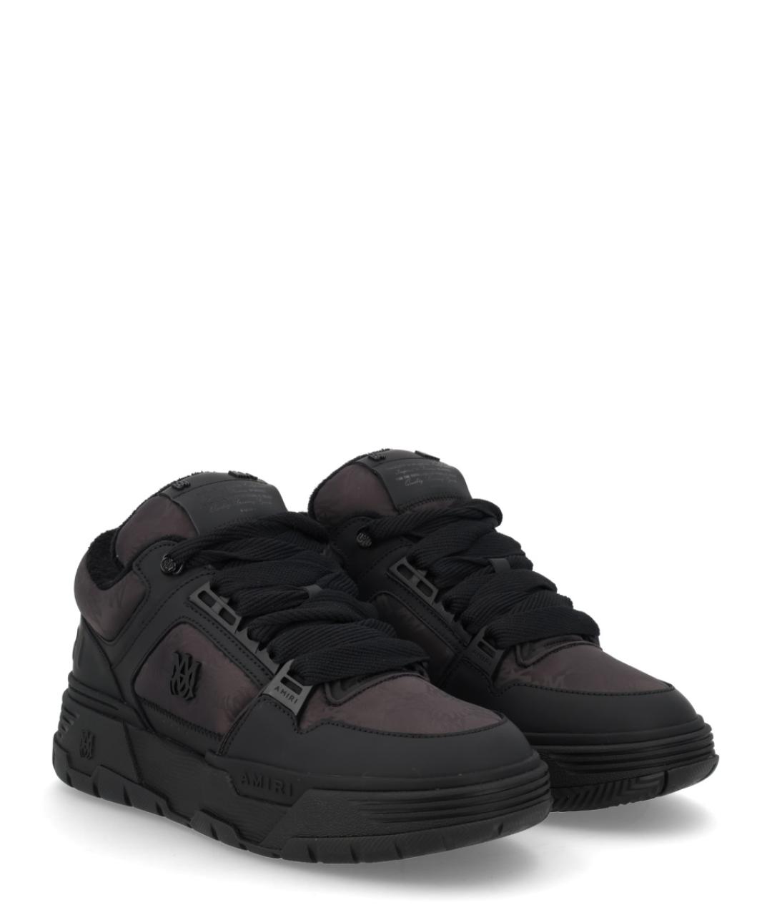 AMIRI Черные низкие кроссовки / кеды, фото 2