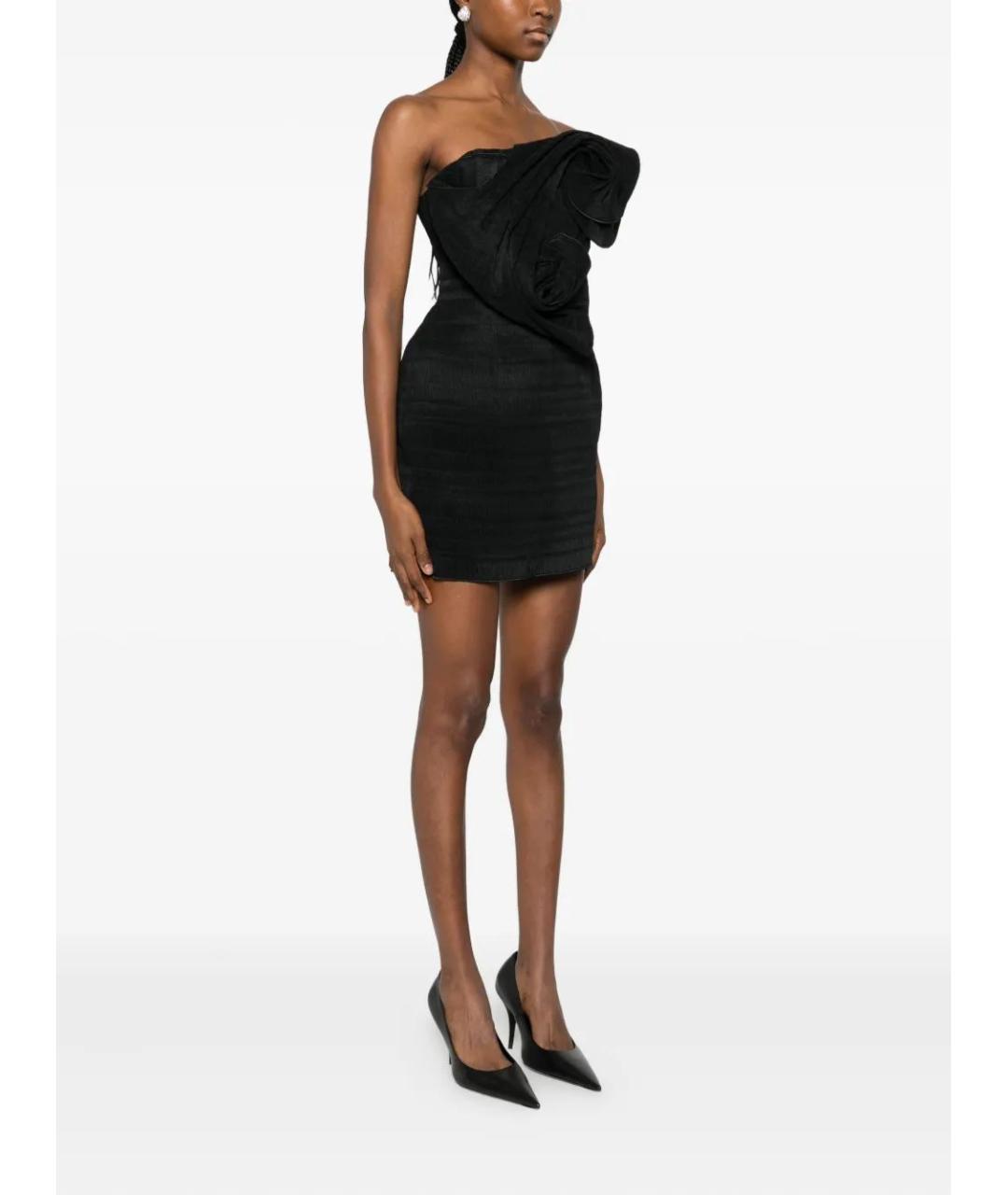 MAGDA BUTRYM Черное коктейльное платье, фото 2