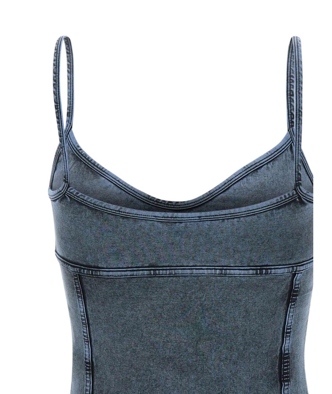 DIESEL Синяя хлопковая майка, фото 3