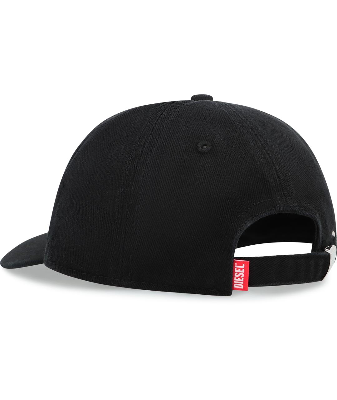 DIESEL Черная хлопковая кепка/бейсболка, фото 3
