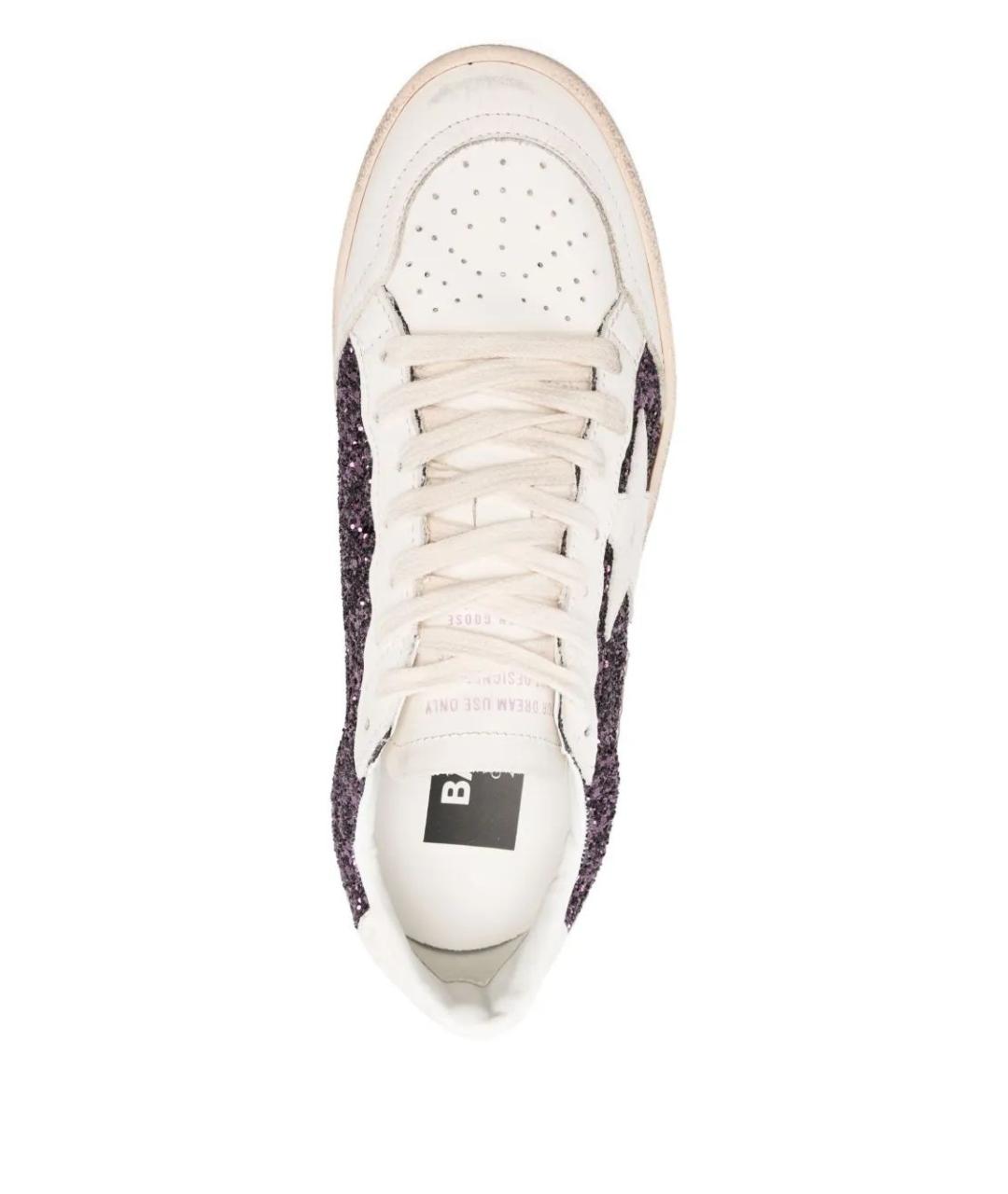 GOLDEN GOOSE DELUXE BRAND Мульти кожаные кеды, фото 4