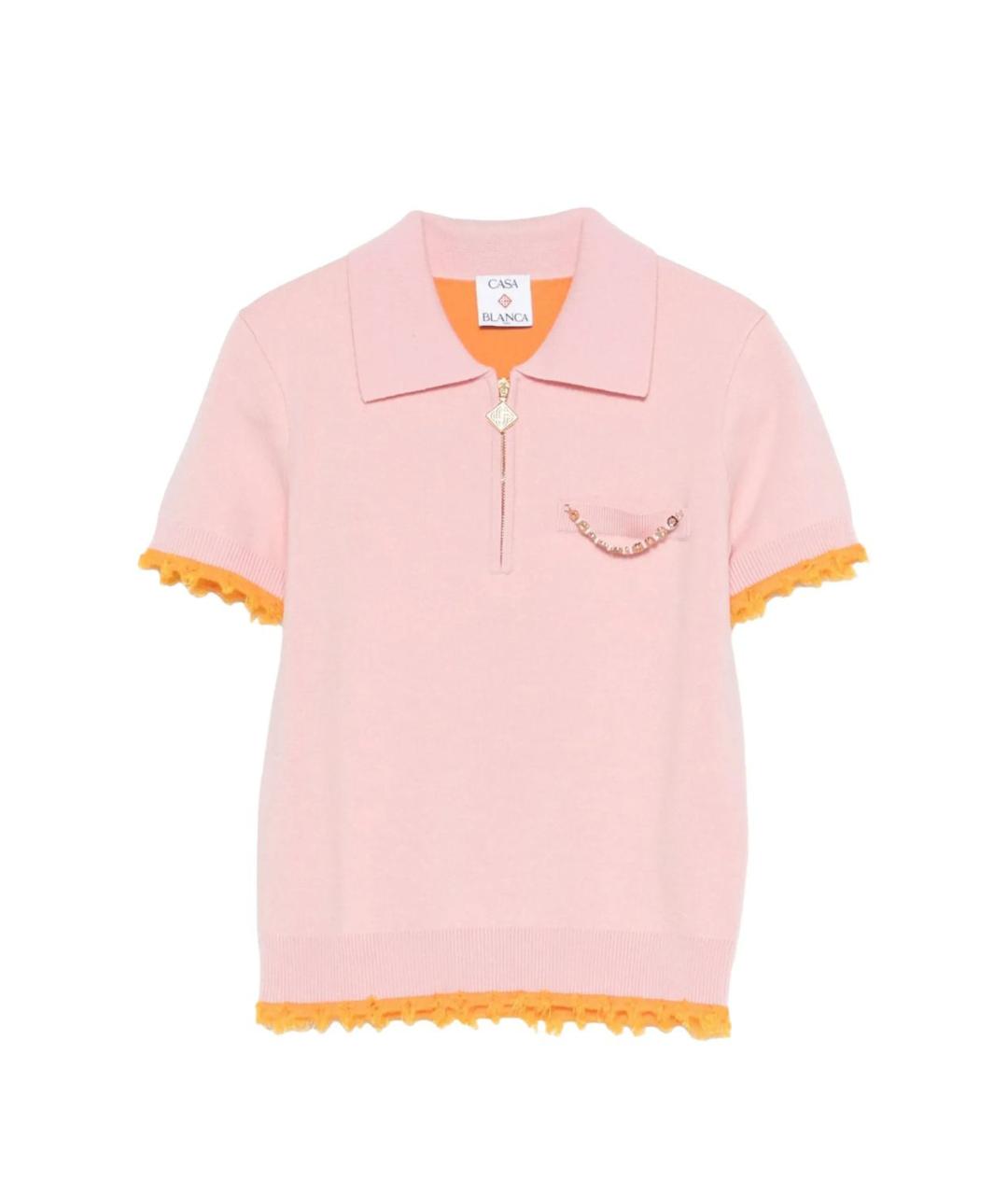 CASABLANCA Розовая футболка, фото 1