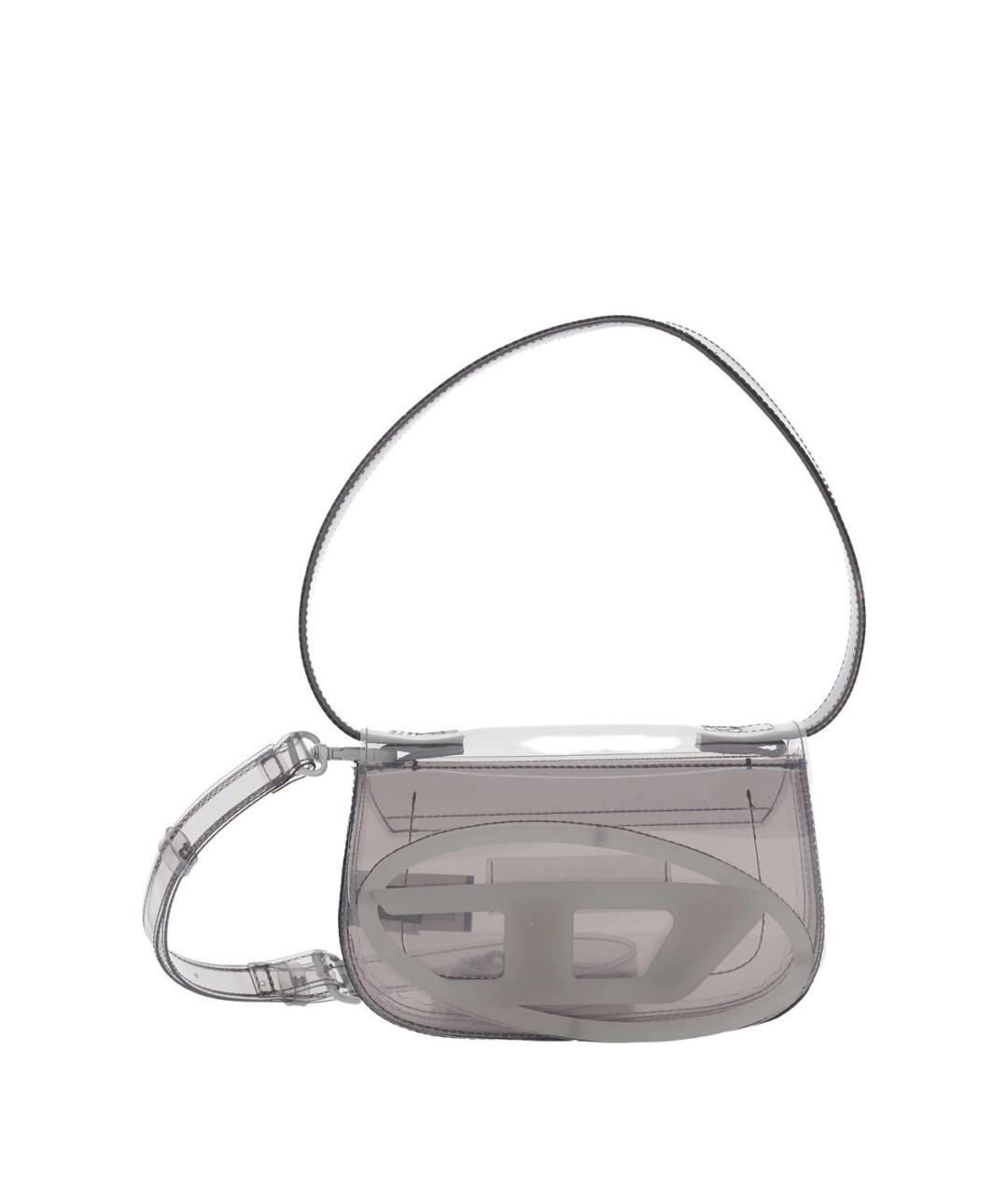 DIESEL Серая сумка через плечо, фото 1