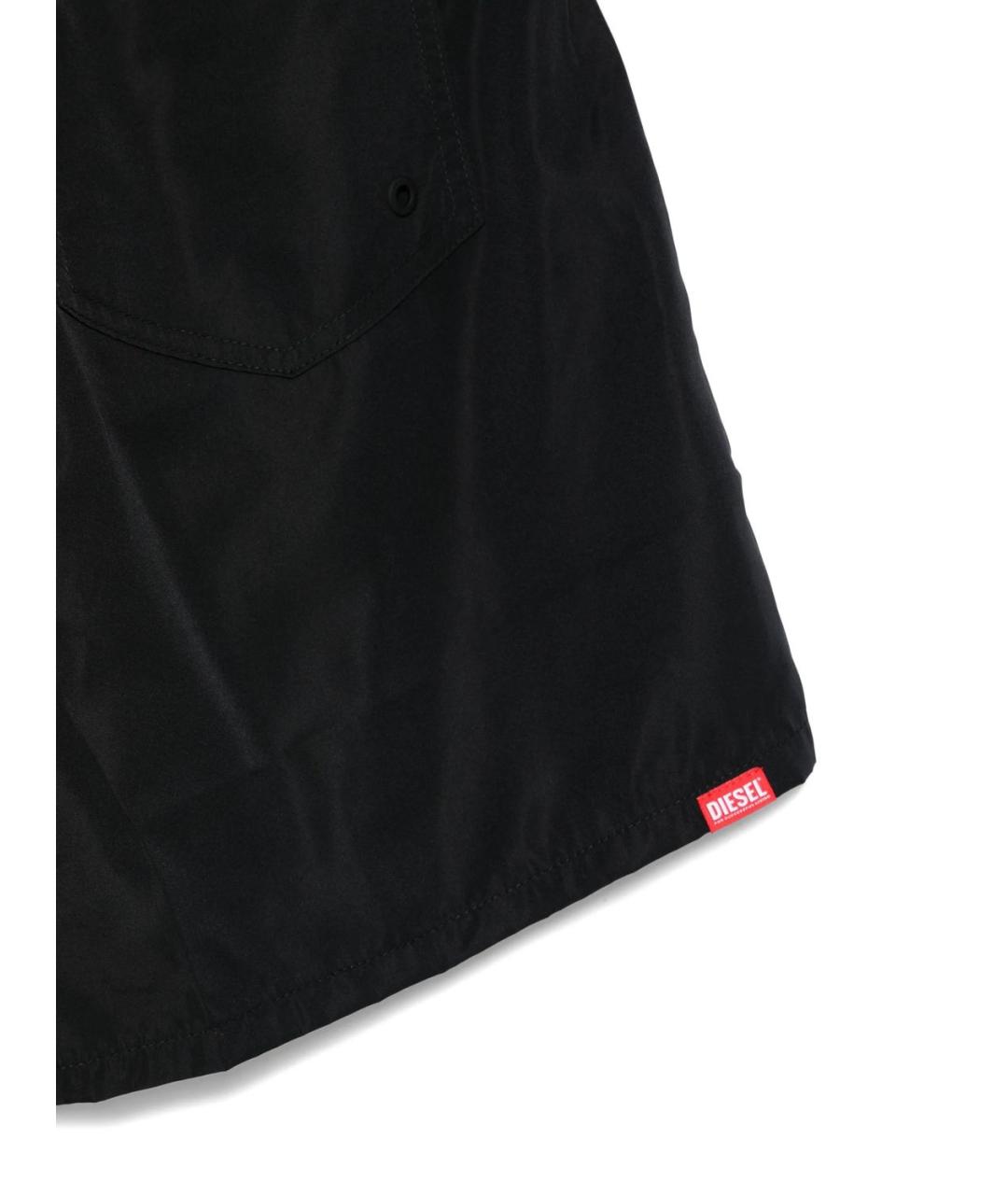 DIESEL Черные полиэстеровые шорты, фото 2