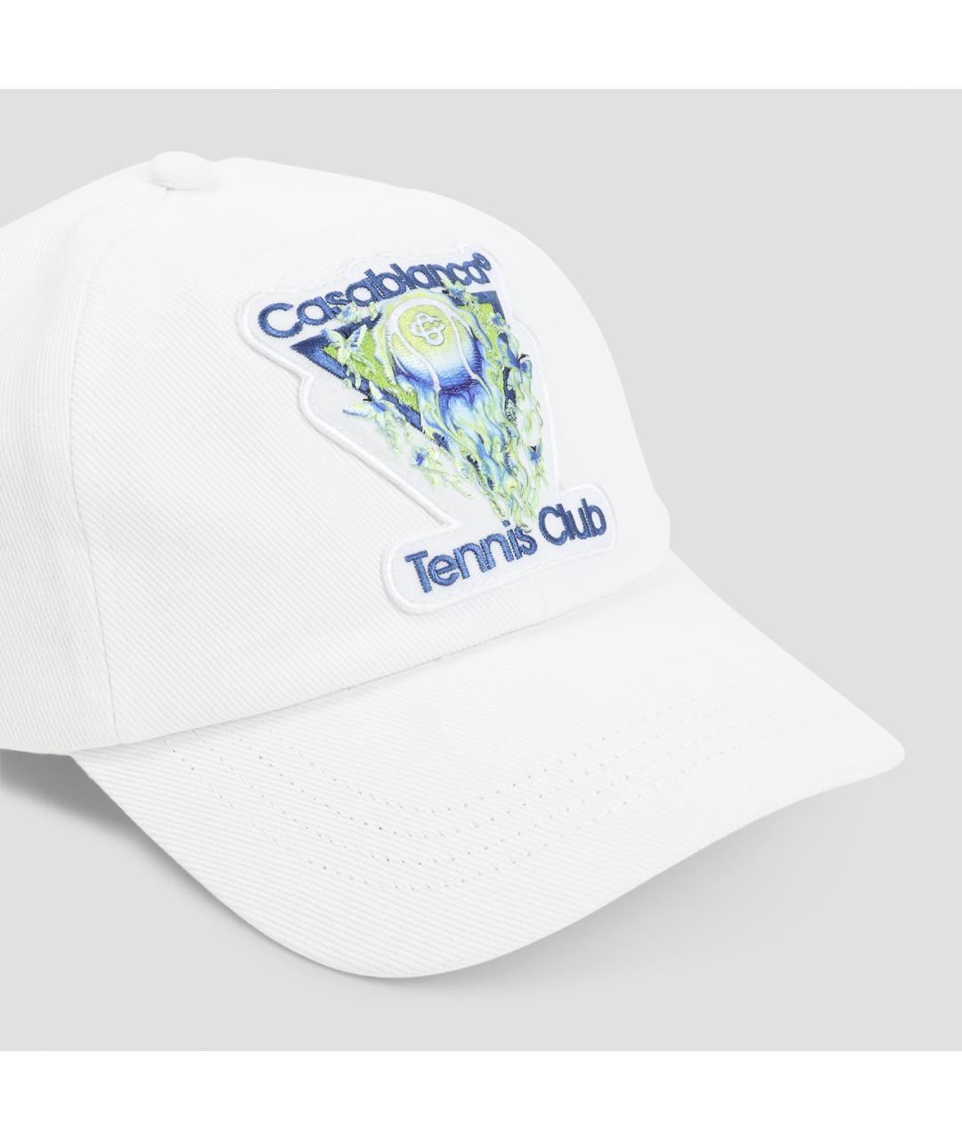 CASABLANCA Белая хлопковая кепка/бейсболка, фото 4