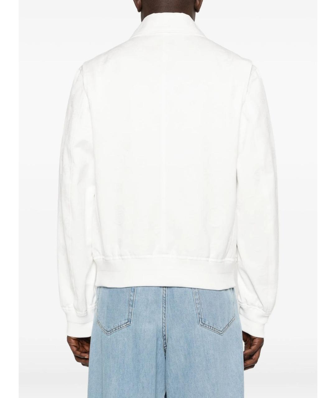 CASABLANCA Белая хлопковая куртка, фото 2