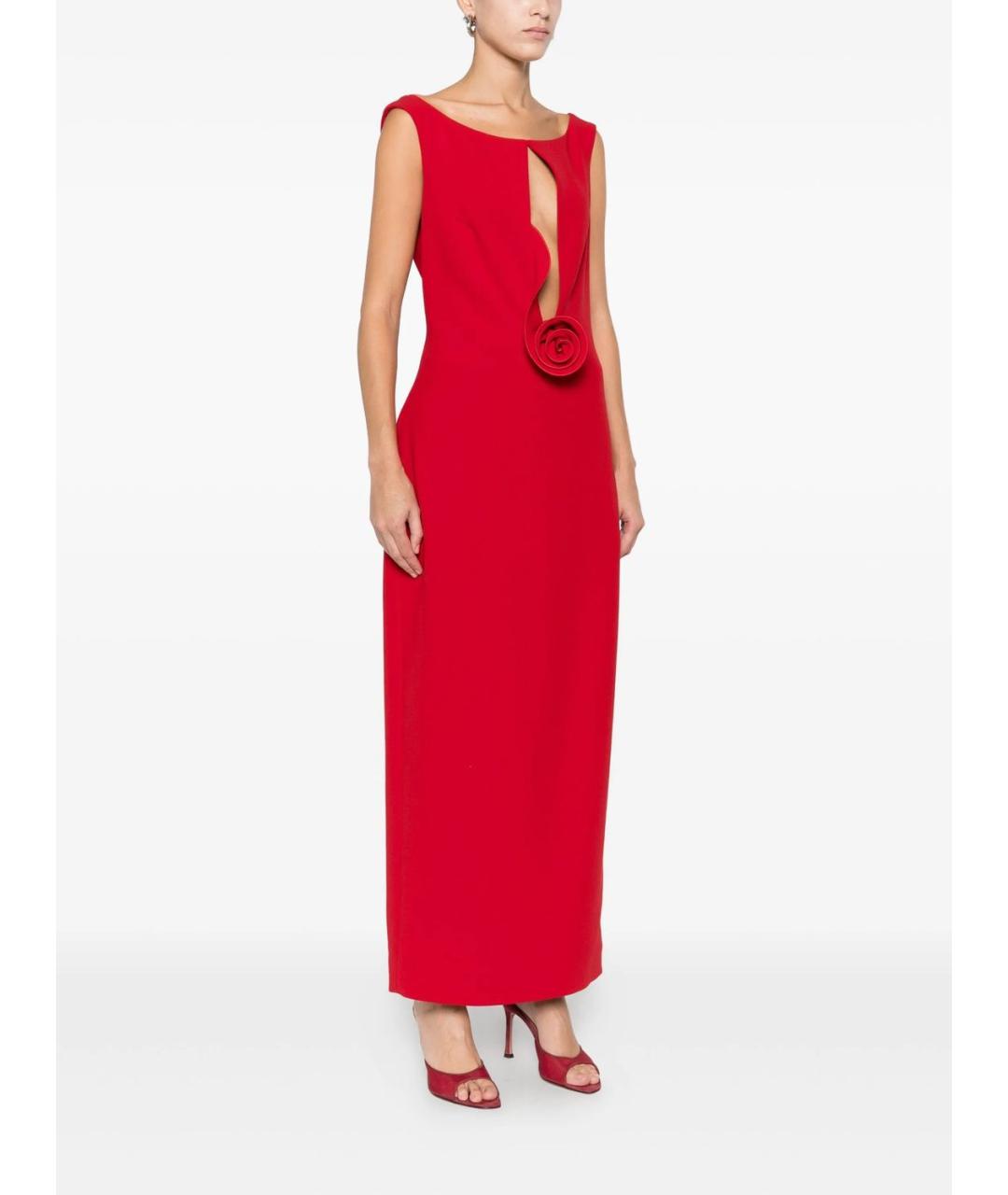 MAGDA BUTRYM Красное полиамидовое вечернее платье, фото 2