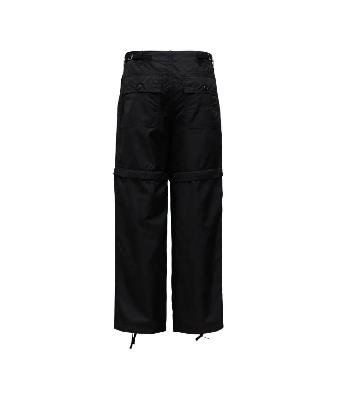 KENZO Черные повседневные брюки, фото 2