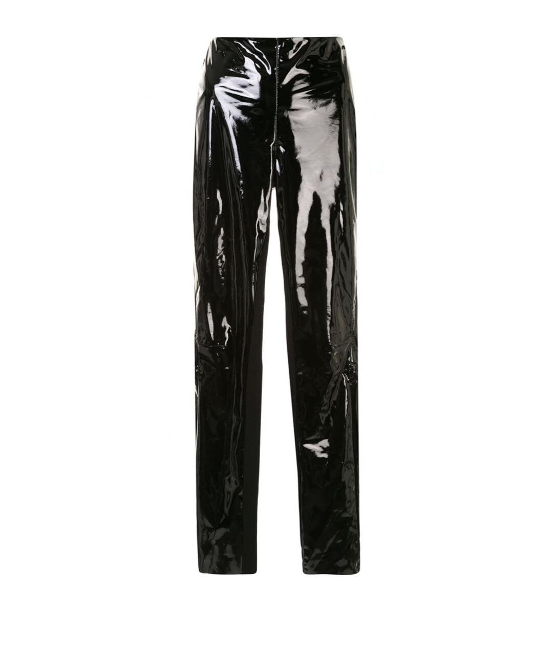 KARL LAGERFELD Черные полиэстеровые брюки узкие, фото 1