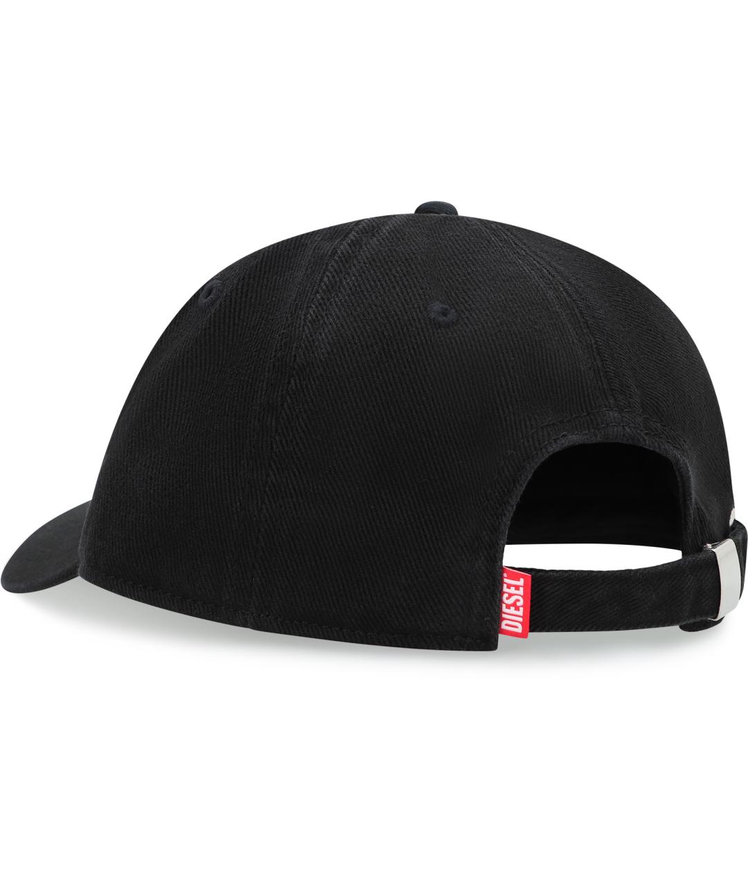 DIESEL Черная хлопковая кепка/бейсболка, фото 3