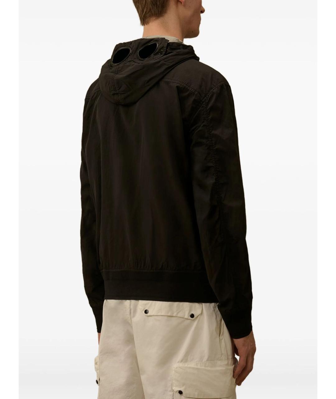CP COMPANY Черная хлопковая куртка, фото 2
