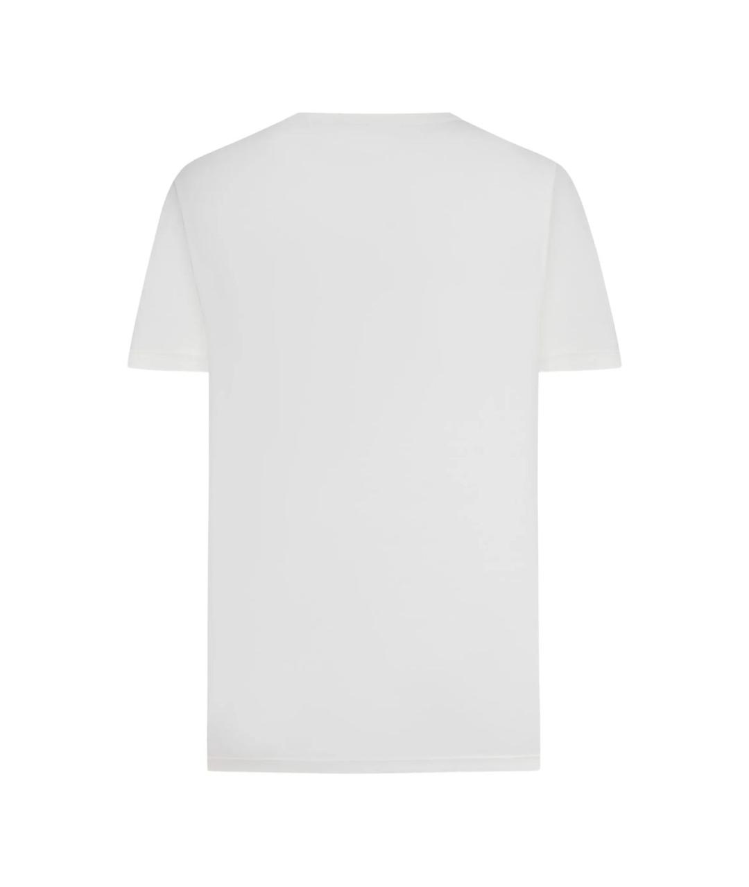 CP COMPANY Белая хлопковая футболка, фото 2