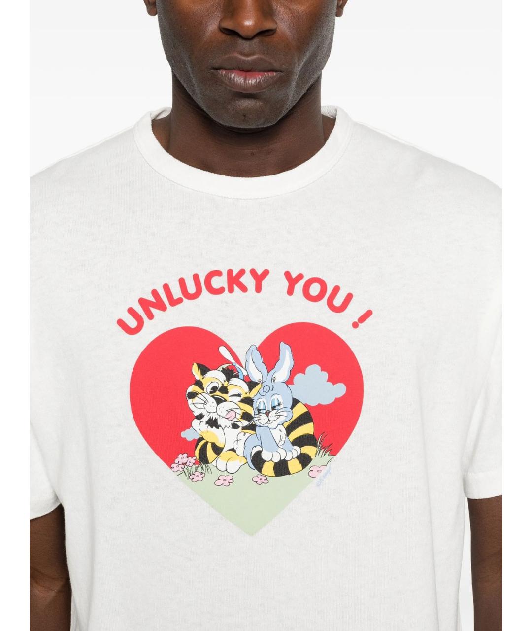 KENZO Белая хлопковая футболка, фото 2