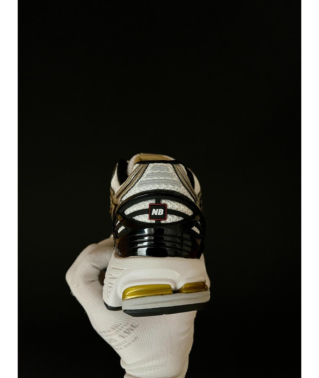 NEW BALANCE Белые текстильные низкие кроссовки / кеды, фото 7