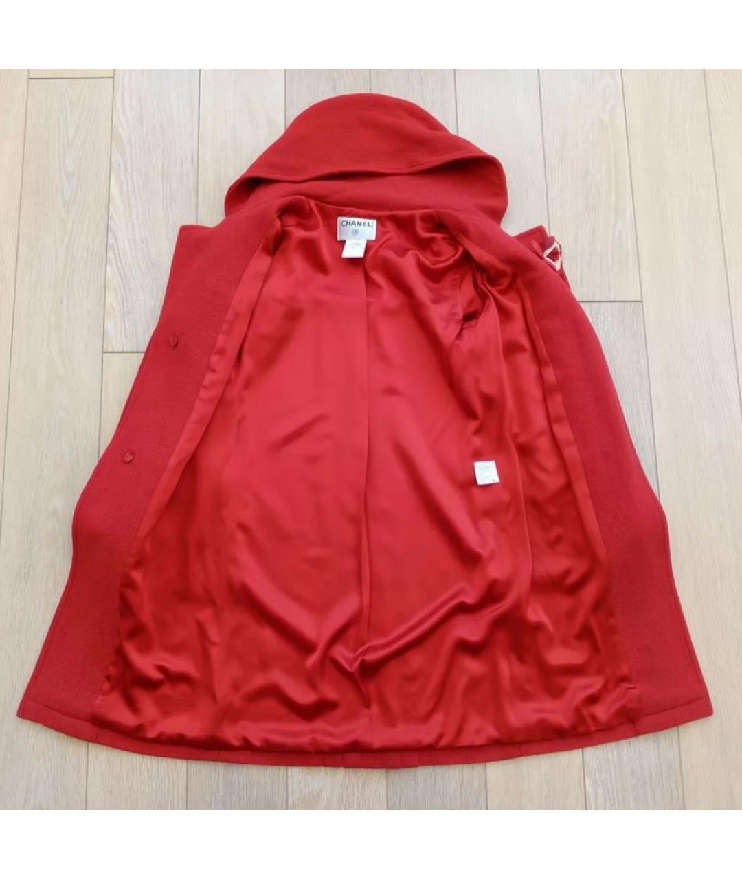 CHANEL Красное пальто, фото 4