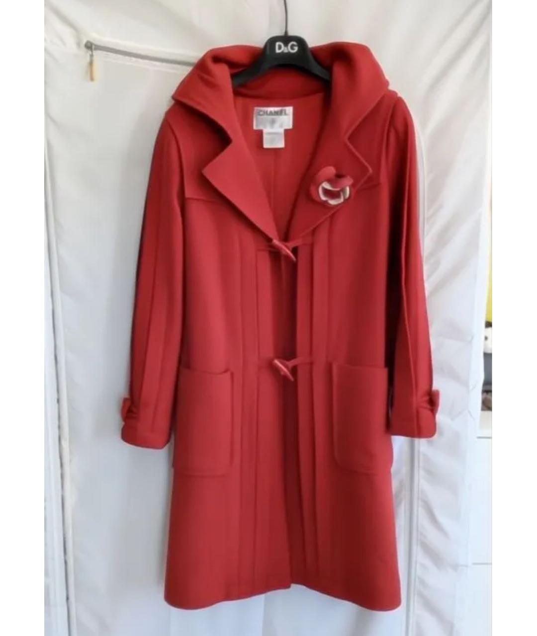 CHANEL Красное пальто, фото 2