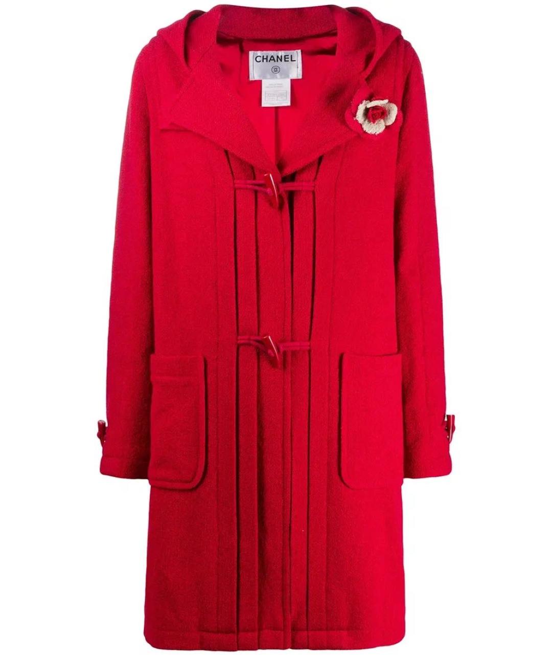CHANEL Красное пальто, фото 9