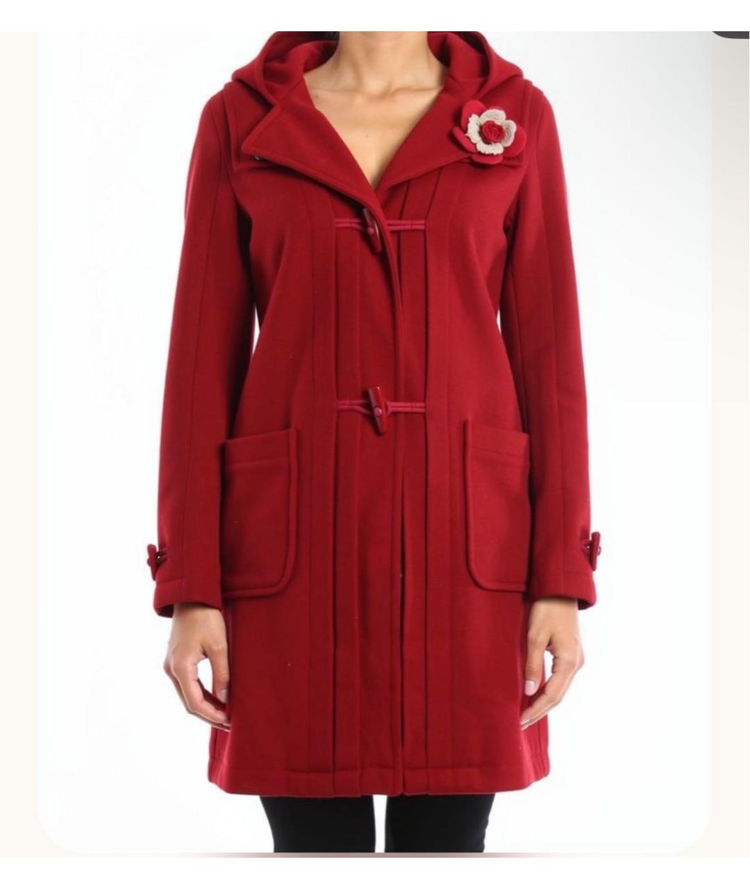 CHANEL Красное пальто, фото 8